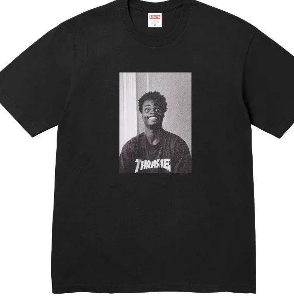 Black M and L XL White S T-shirt THARSHER 0817